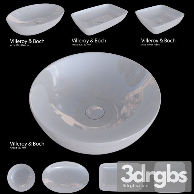 Villeroy  Boch Artis 2 3dsmax Download - thumbnail 1