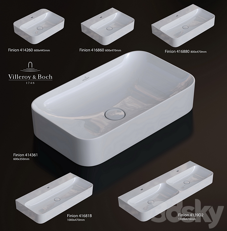 Villeroy & Boch Finion 3DS Max - thumbnail 1