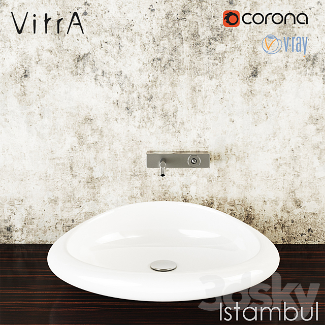 Vitra Istambul 3DS Max Model - thumbnail 2