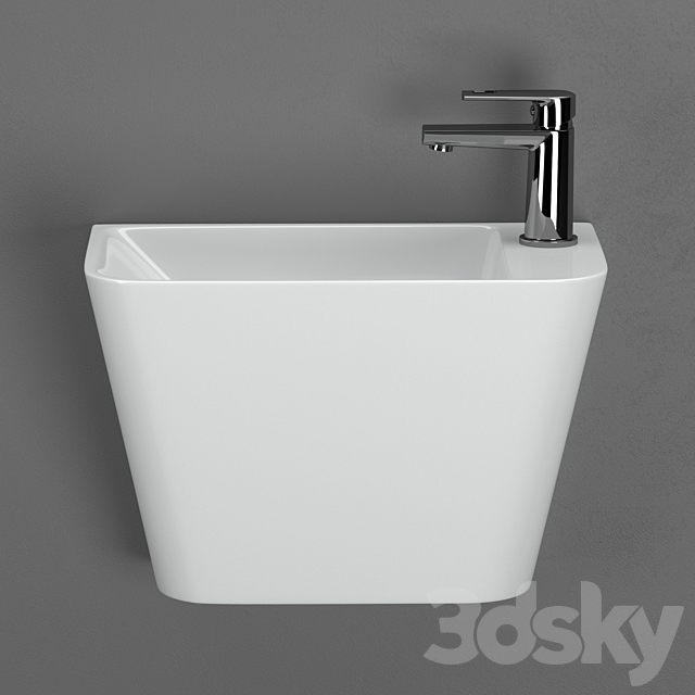 Volle teo sink 3DS Max Model - thumbnail 2