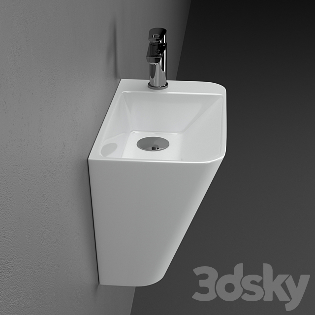 Volle teo sink 3DS Max Model - thumbnail 4