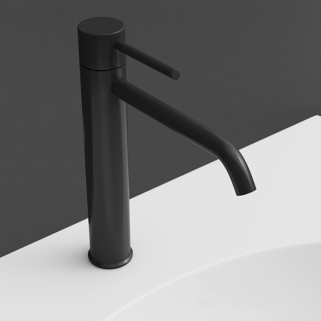 Wash basin 01 3DS Max Model - thumbnail 2