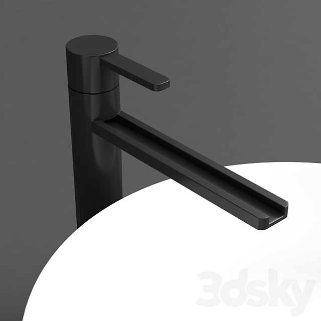 Wash basin 01 3DS Max Model - thumbnail 3