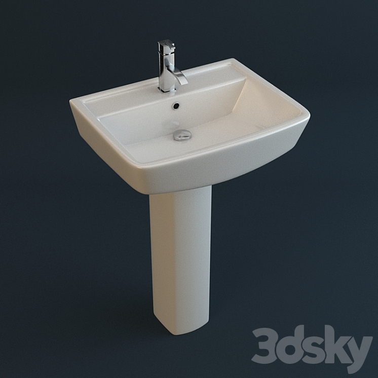 Washbasin 3DS Max - thumbnail 1