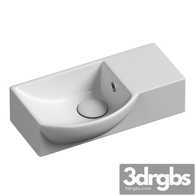 Washbasin Ceramics Nova Element Sn6039l 3dsmax Download - thumbnail 1