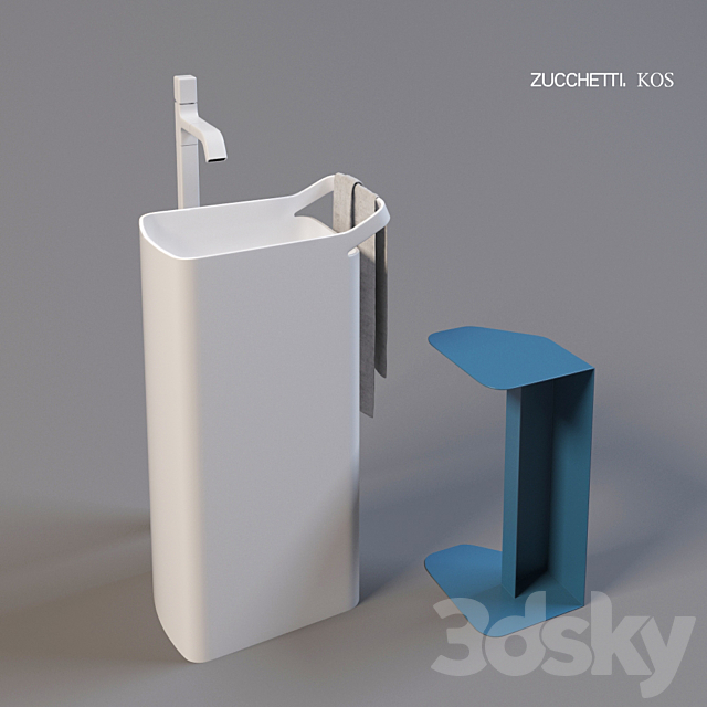 washbasin KOS Lab 03 3ds Max - thumbnail 1