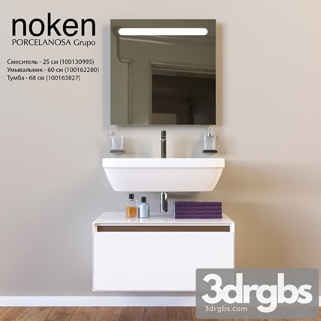 Washbasin Noken Nk Concept 3dsmax Download - thumbnail 1