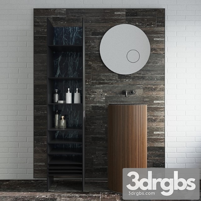 Washbasin Salvatori Adda 2 3dsmax Download - thumbnail 1