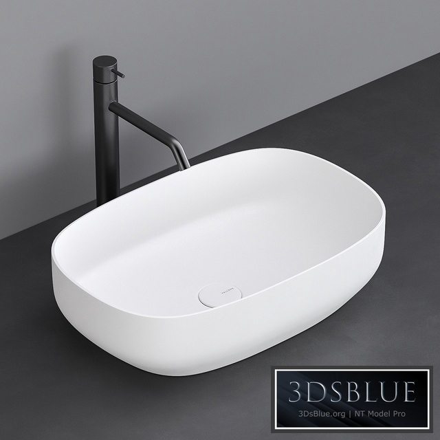 Washbasin VALLONE PEYTO III 3DS Max - thumbnail 3