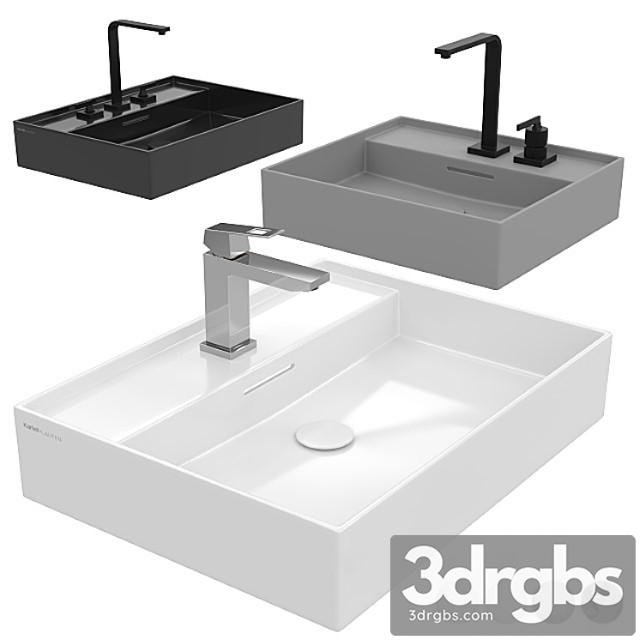 Washbasins Laufen Kartell 3dsmax Download - thumbnail 1