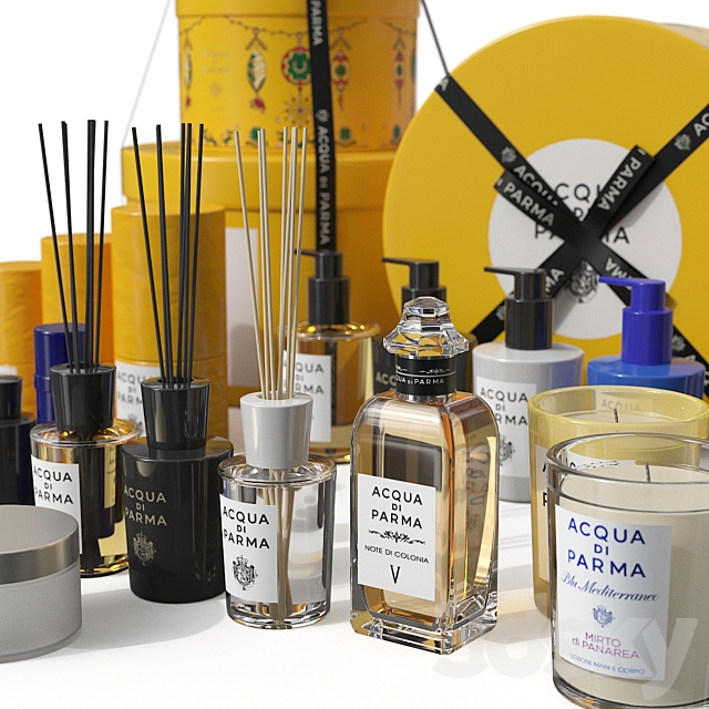 Acqua di Parma Collection 3ds Max - thumbnail 2