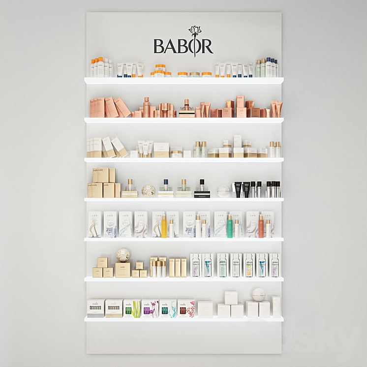 Babor Cosmetics 3DS Max - thumbnail 1