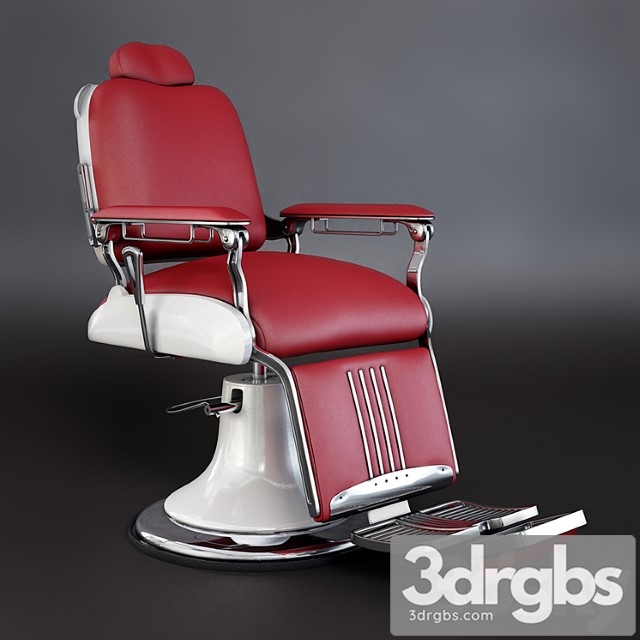 Barber Chair 1 3dsmax Download - thumbnail 1