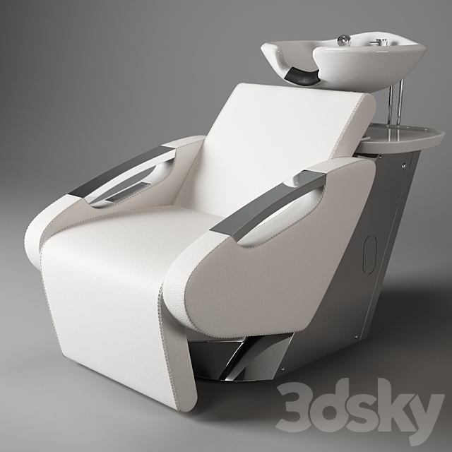 Barber washing MALETTI ZEN COMFORT 3DS Max Model - thumbnail 1