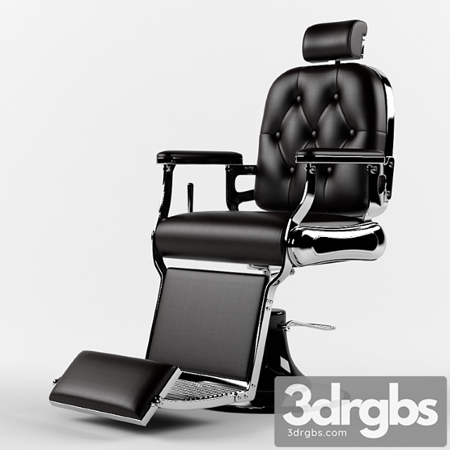 Barbershop chair 3dsmax Download - thumbnail 1