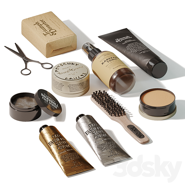 Barbershop set 3DSMax File - thumbnail 2