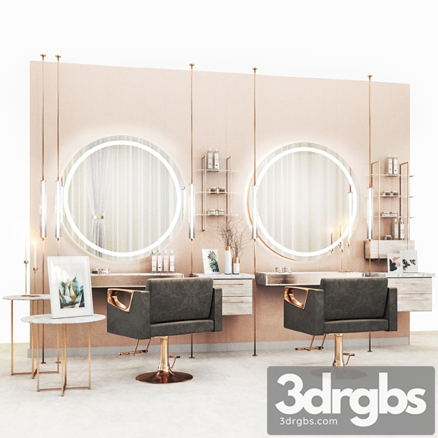 Beauty Salon 2 3dsmax Download - thumbnail 1