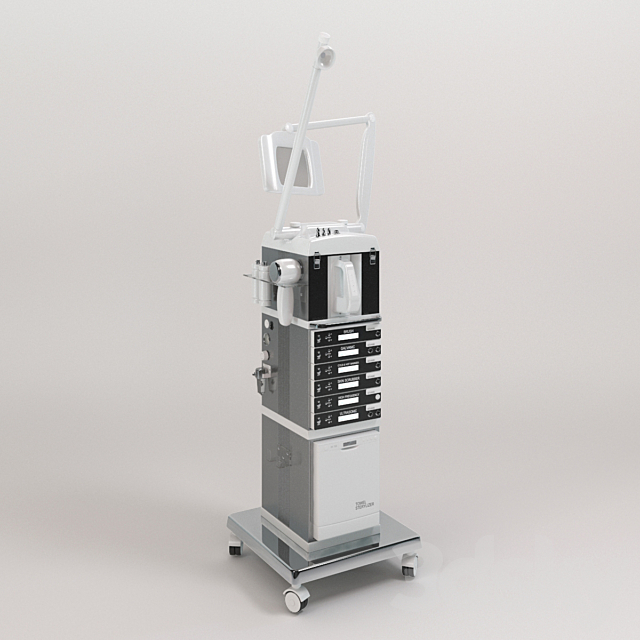 Beauty Workshop Equipment 3DS Max Model - thumbnail 2