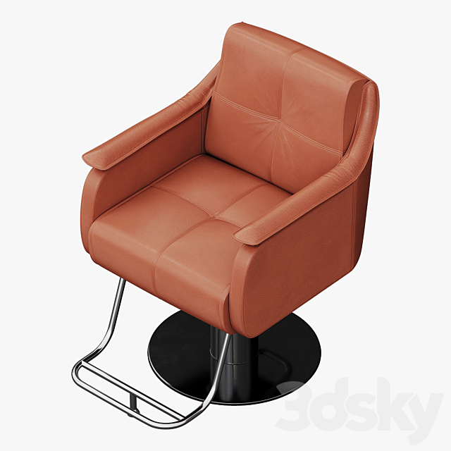 Chair for beauty salon Yoocell OC5139 3DS Max Model - thumbnail 5