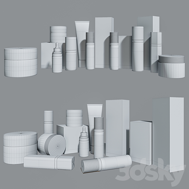 Elit cosmetics set 3DSMax File - thumbnail 2