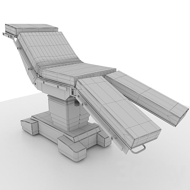 Hybase 6100 Operating Table 3DSMax File - thumbnail 4