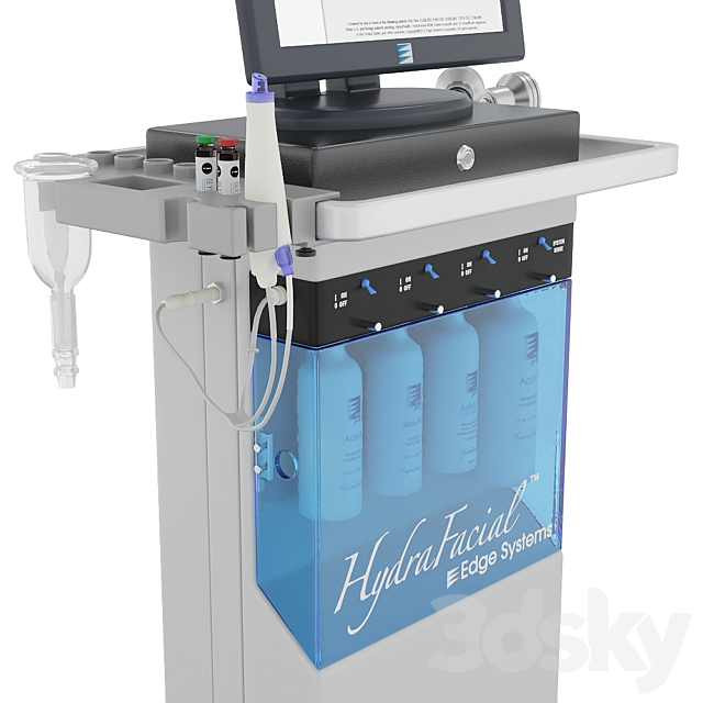 Hydrafacial facial cleansing machine 3DSMax File - thumbnail 3