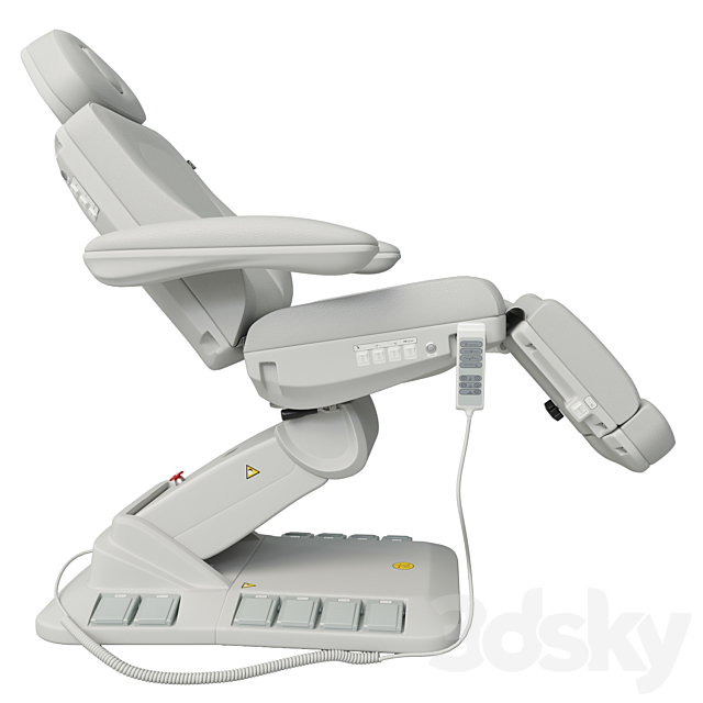 Lotus Plus Facial Chair 3DS Max Model - thumbnail 2