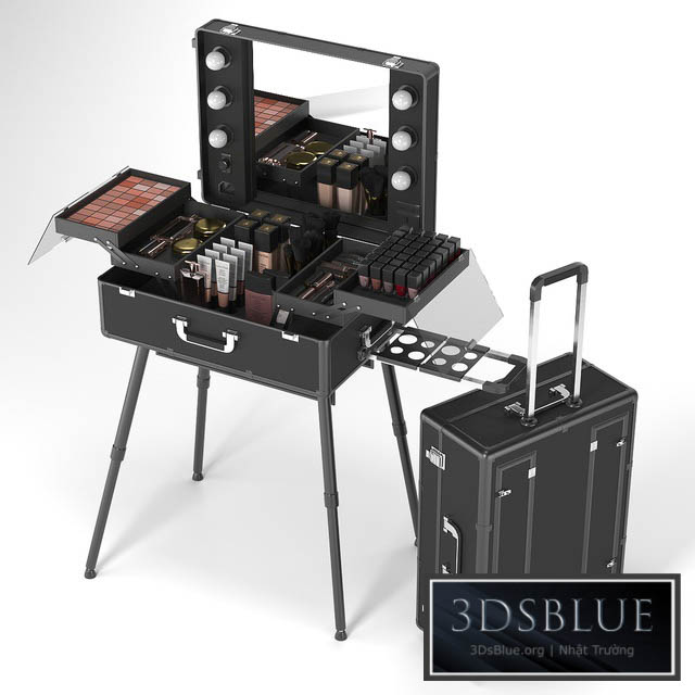 makeup artist suitcase 3DS Max - thumbnail 3