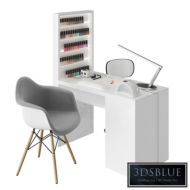 Manicure table 3DS Max - thumbnail 3