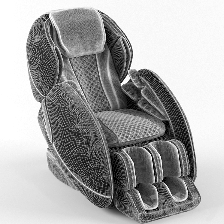 Massage chair 3DS Max - thumbnail 2