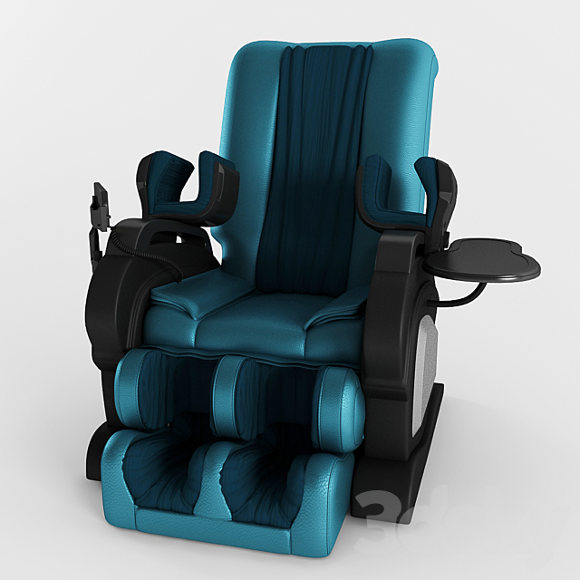 Massage Chair 3DS Max Model - thumbnail 1