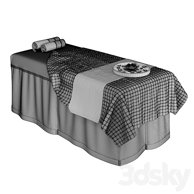 Massage table 3DSMax File - thumbnail 3