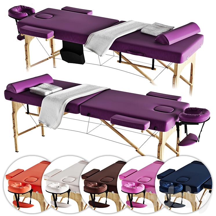 Massage table Sierra 3DS Max - thumbnail 1