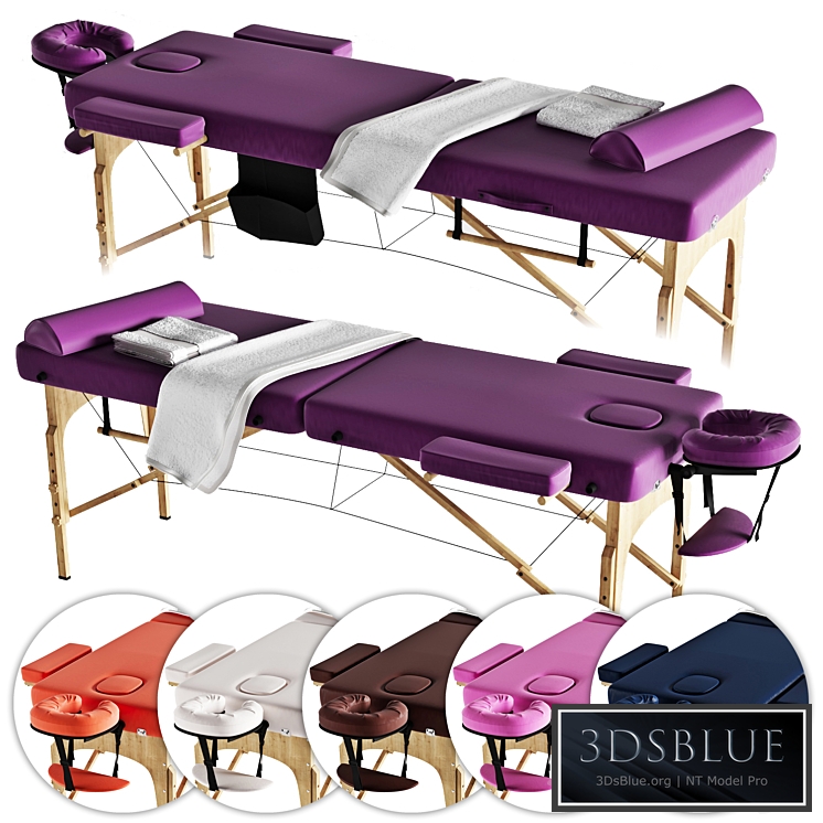 Massage table Sierra 3DS Max - thumbnail 3