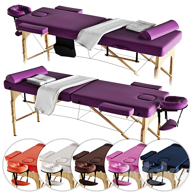 Massage table Sierra 3DSMax File - thumbnail 1