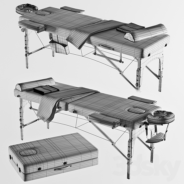 Massage table Sierra 3DSMax File - thumbnail 3