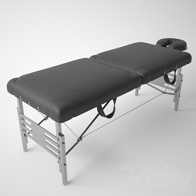 massages table 3DS Max Model - thumbnail 1