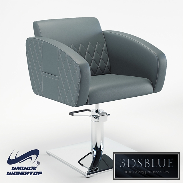 “OM Hairdressing chair “”Verona””” 3DS Max - thumbnail 3