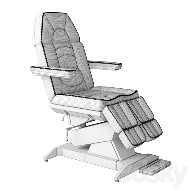 Pedicure chair Foot Profi-1 3DS Max Model - thumbnail 4