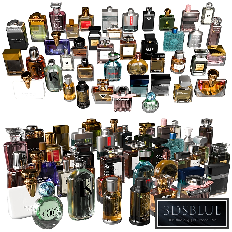 PERFUME COLLECTION 3DS Max - thumbnail 3