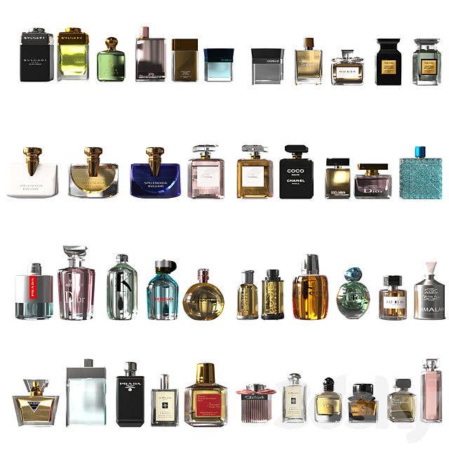 PERFUME COLLECTION 3DSMax File - thumbnail 5