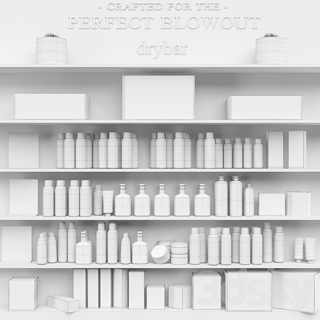 Professional cosmetics for a beauty salon. Makeup 16 3DSMax File - thumbnail 2