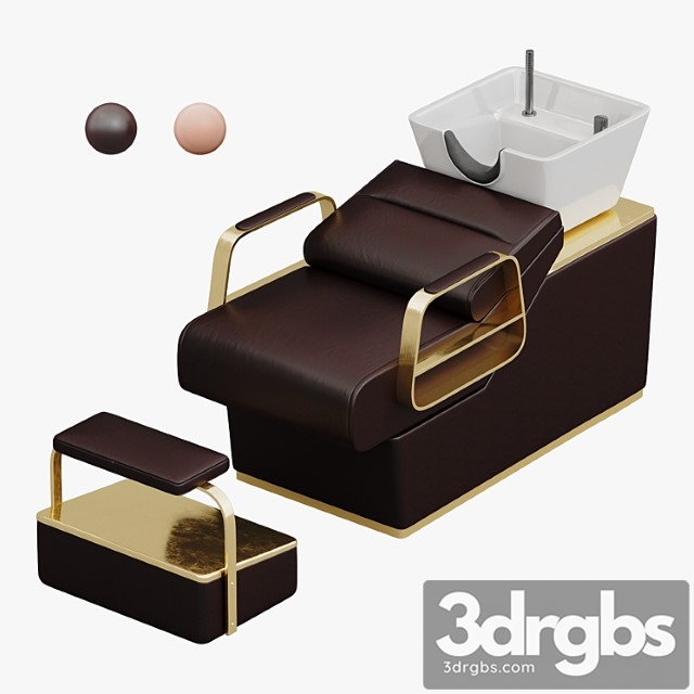 Shampoo bed yoocell. hairdressing chair for hair washing - thumbnail 1