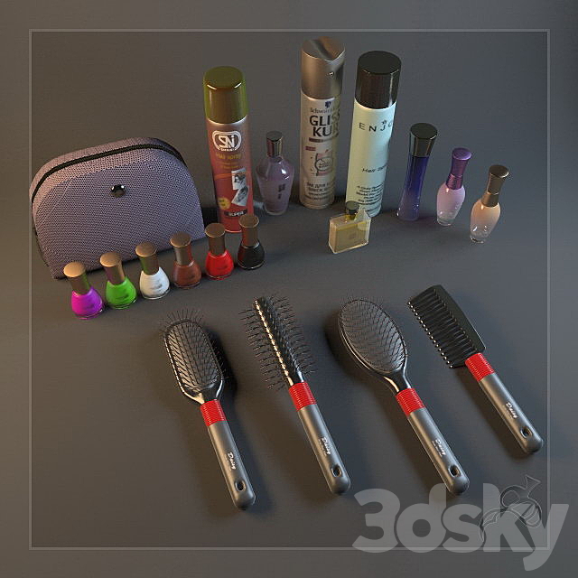 SRG Wooman Accessories 3DS Max Model - thumbnail 1