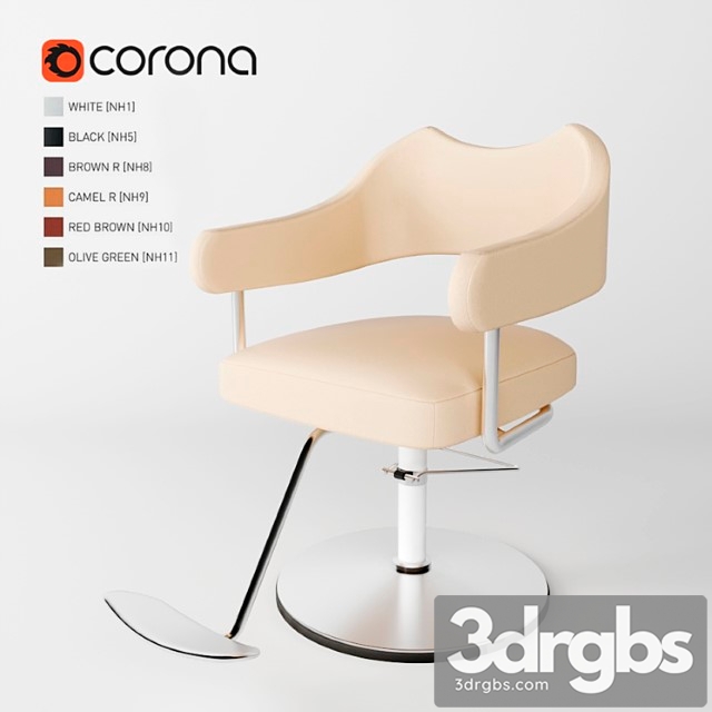 Styling chair nami takara belmont 3dsmax Download - thumbnail 1