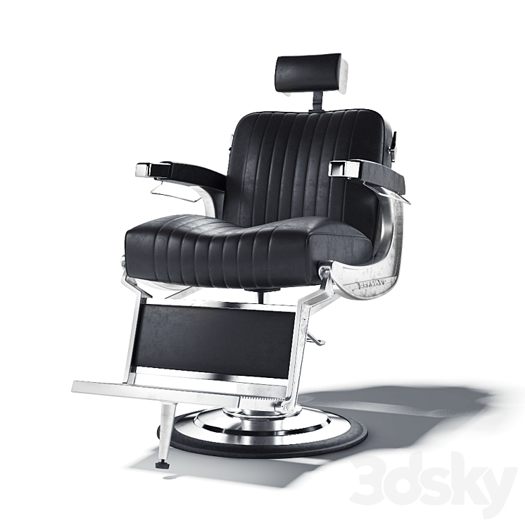 Takara Belmont Elegance Elite Barber Chair 3DS Max - thumbnail 1