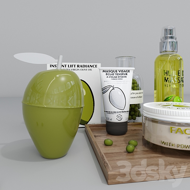 une olive en provence product set 3DSMax File - thumbnail 3