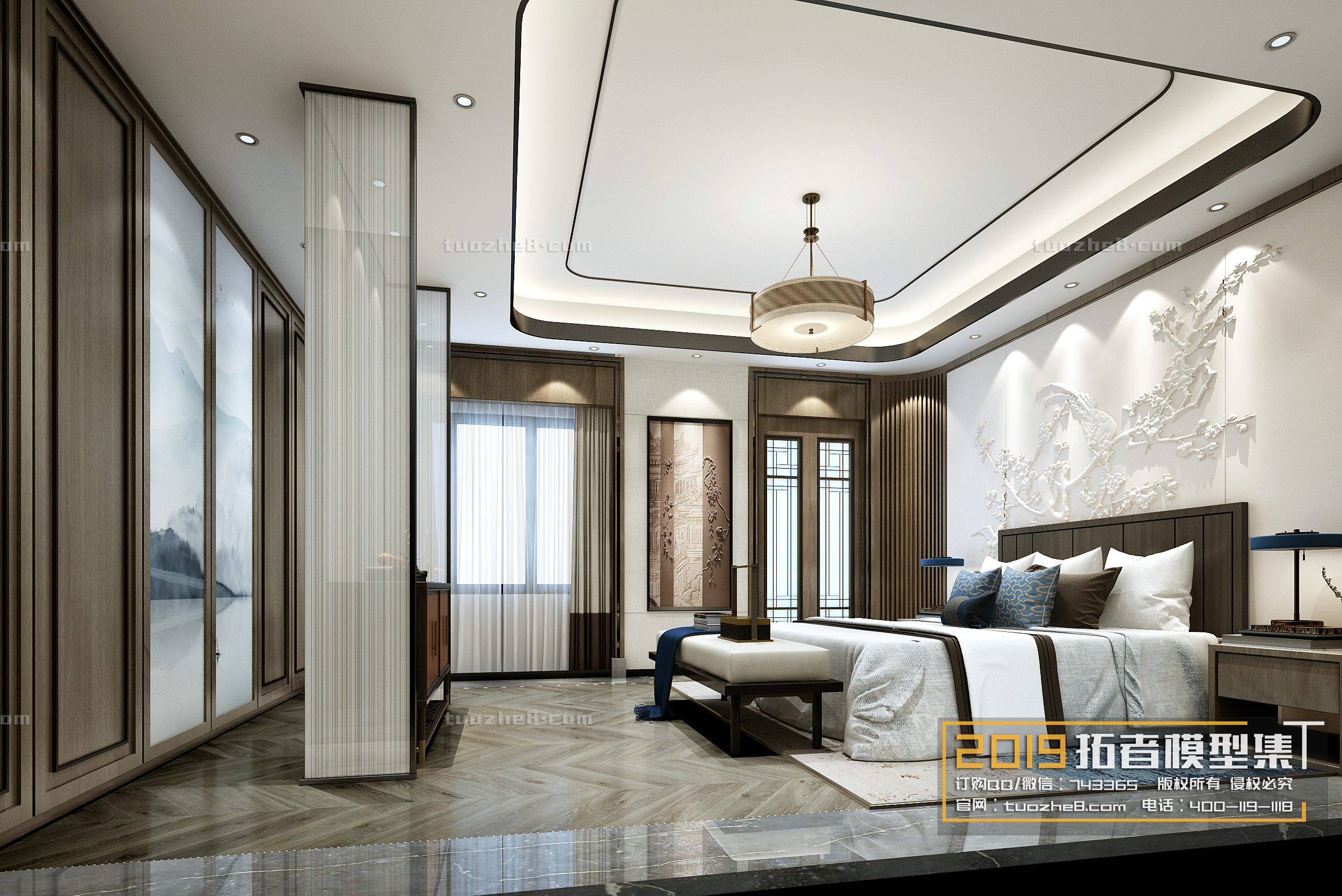 Extension Interior – BEDROOM – CHINESE STYLES – 003 - thumbnail 1