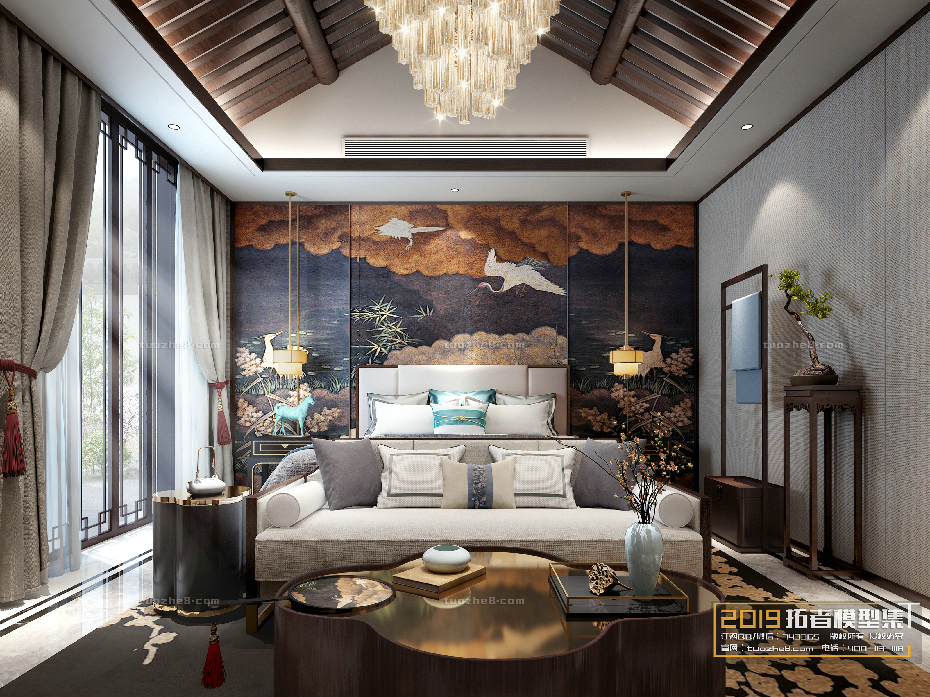 Extension Interior – BEDROOM – CHINESE STYLES – 007 - thumbnail 1