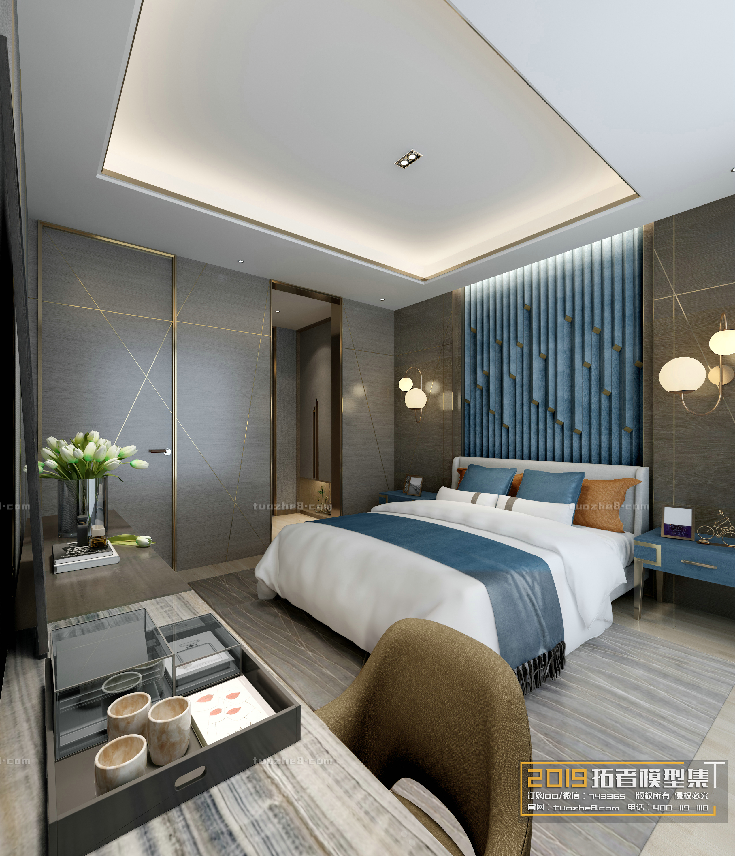 Extension Interior – BEDROOM – CHINESE STYLES – 011 - thumbnail 1